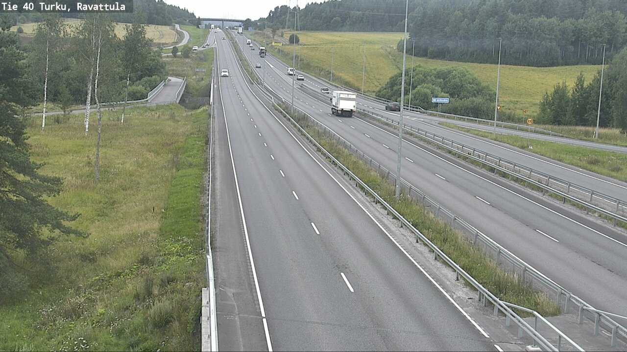 Weather Camera Image Road 40 Kaarina, Ravattula, Kaarina, Varsinais-Suomi