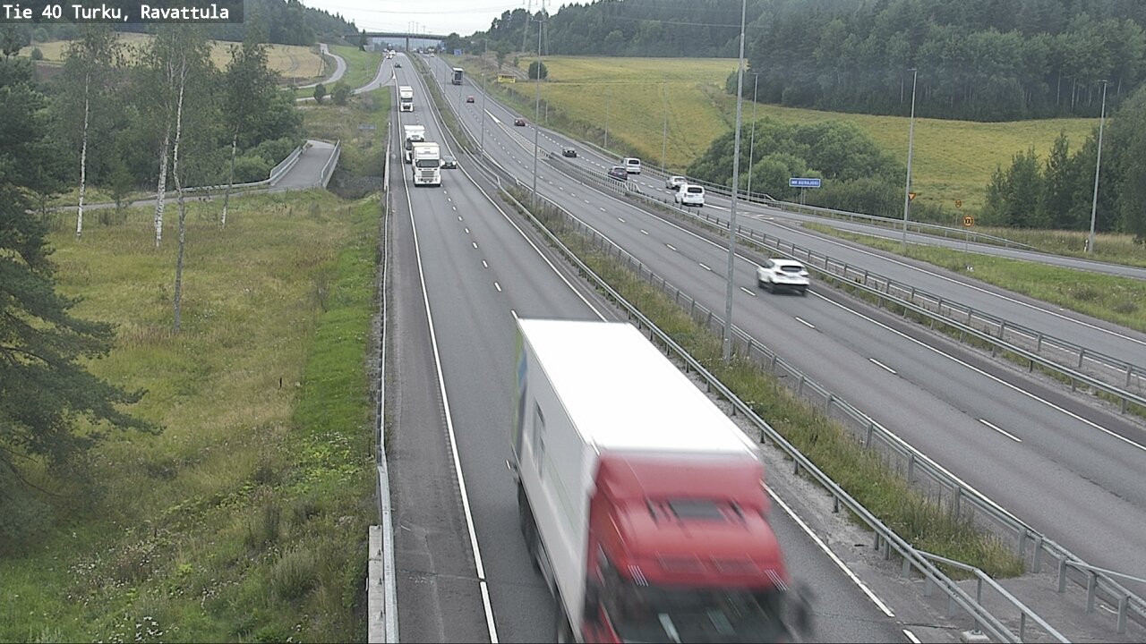 Weather Camera Image Road 40 Kaarina, Ravattula, Kaarina, Varsinais-Suomi