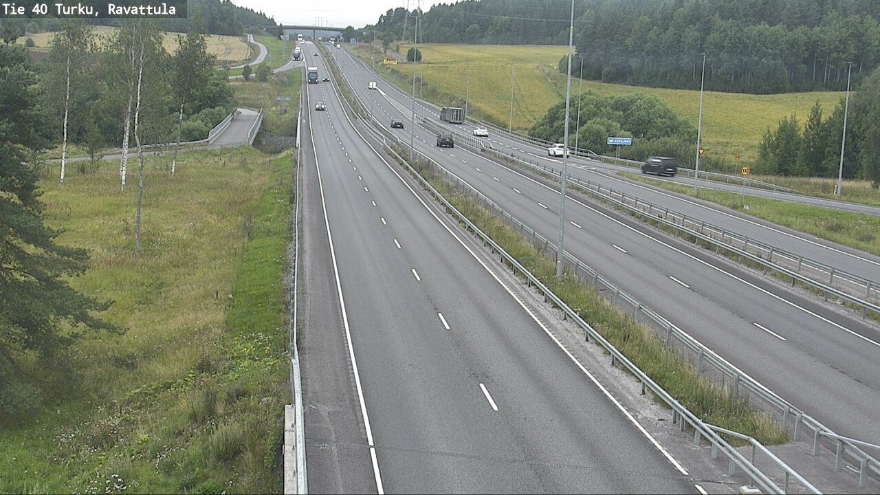 Weather Camera Image Road 40 Kaarina, Ravattula, Kaarina, Varsinais-Suomi