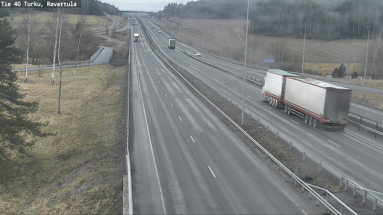 Weather Camera Image Väg 40 S:t Karins, Ravattula, Kaarina, Varsinais-Suomi