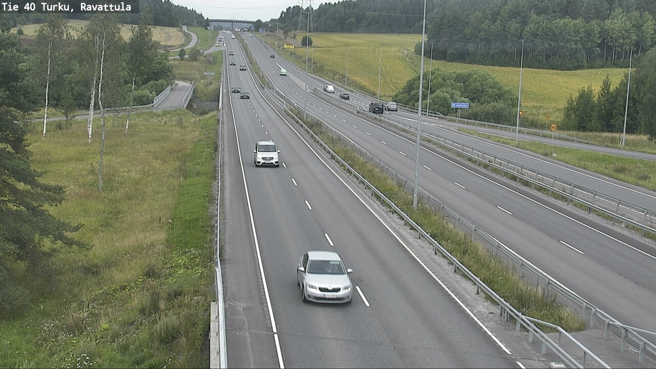 Weather Camera Image Road 40 Kaarina, Ravattula, Kaarina, Varsinais-Suomi