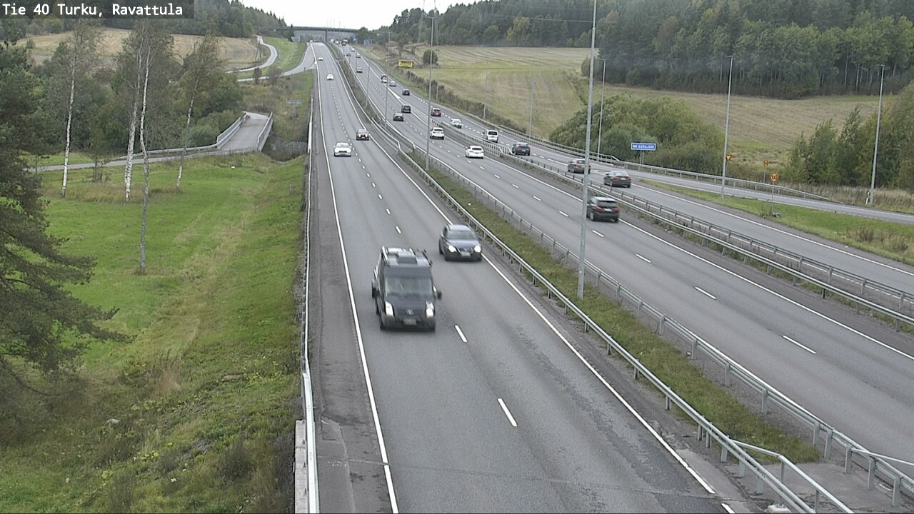 Weather Camera Image Road 40 Kaarina, Ravattula, Kaarina, Varsinais-Suomi