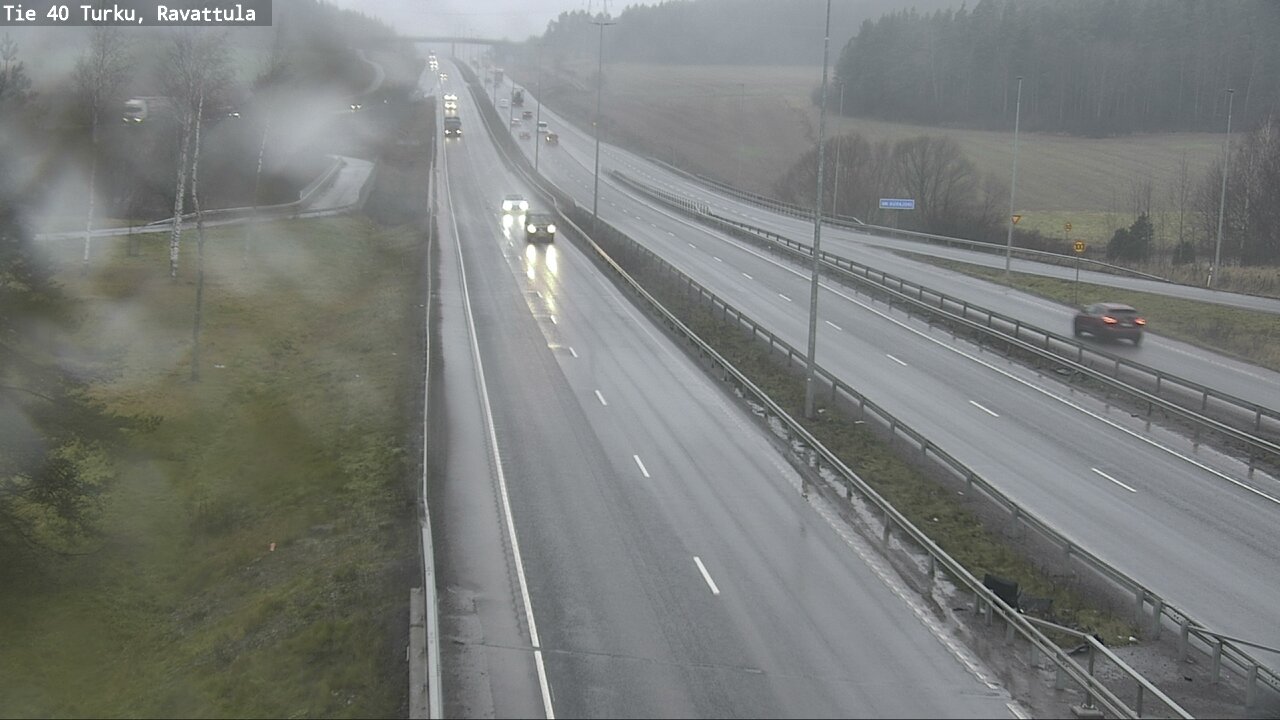 Weather Camera Image Väg 40 S:t Karins, Ravattula, Kaarina, Varsinais-Suomi