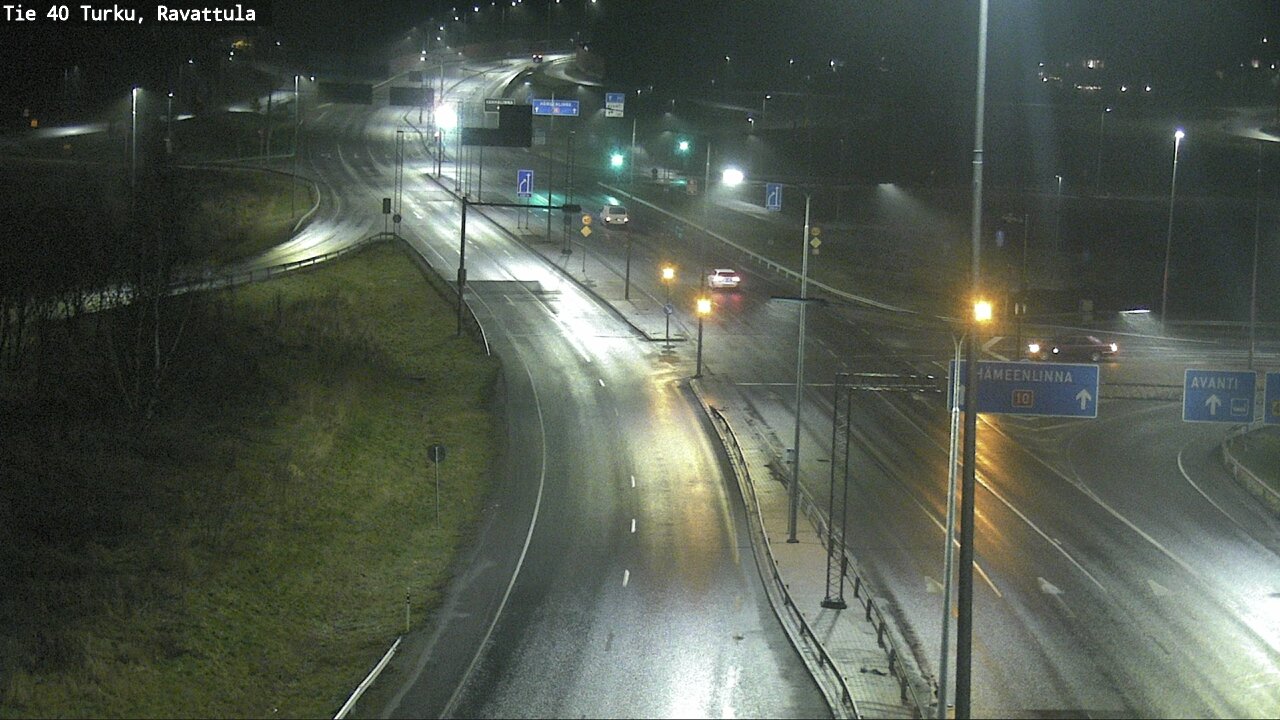 Weather Camera Image Väg 40 S:t Karins, Ravattula, Kaarina, Varsinais-Suomi