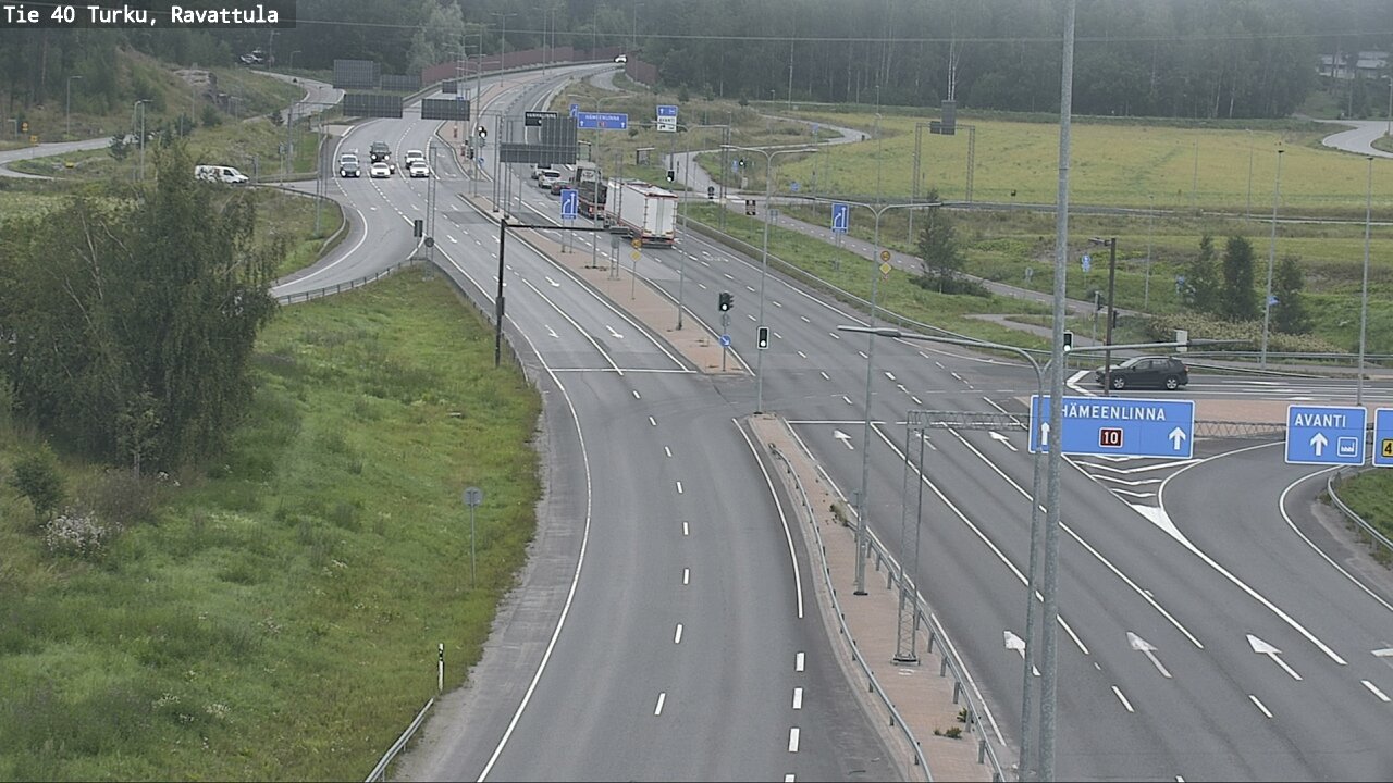 Weather Camera Image Road 40 Kaarina, Ravattula, Kaarina, Varsinais-Suomi