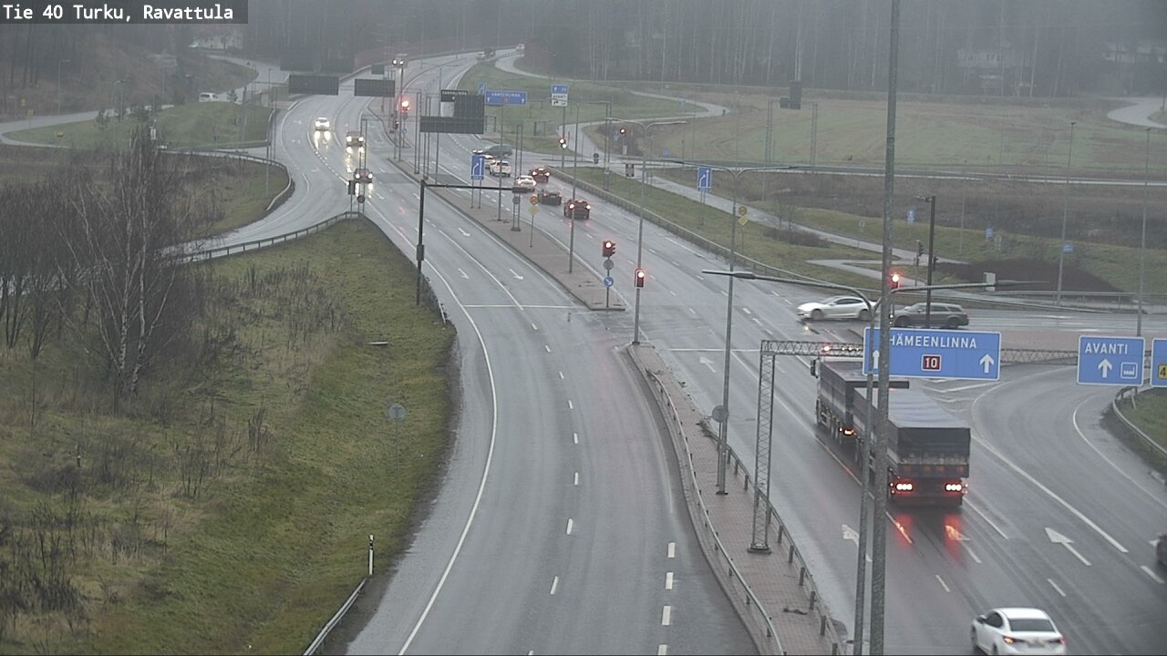Weather Camera Image Väg 40 S:t Karins, Ravattula, Kaarina, Varsinais-Suomi