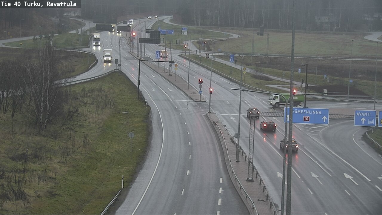 Weather Camera Image Väg 40 S:t Karins, Ravattula, Kaarina, Varsinais-Suomi