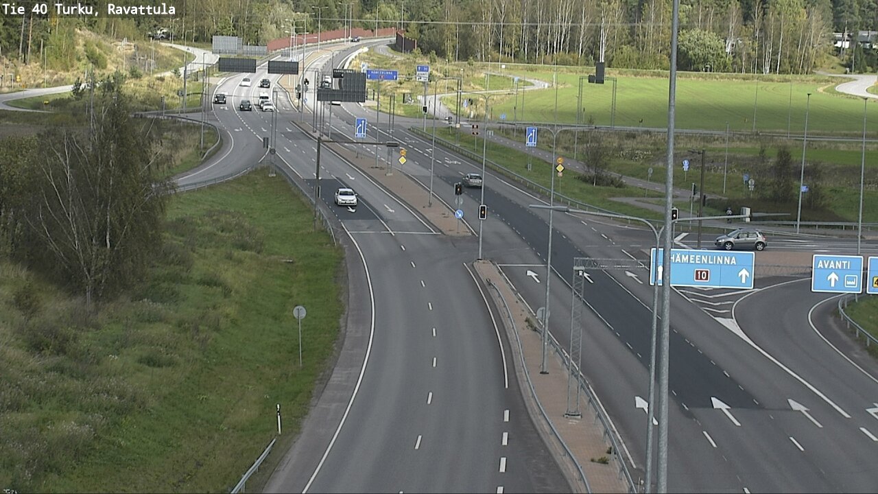 Weather Camera Image Väg 40 S:t Karins, Ravattula, Kaarina, Varsinais-Suomi