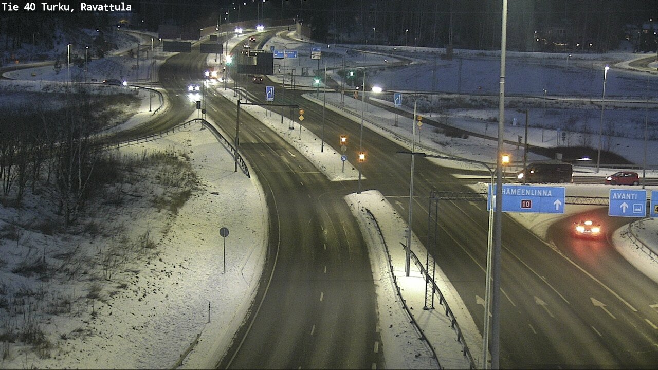 Weather Camera Image Väg 40 S:t Karins, Ravattula, Kaarina, Varsinais-Suomi