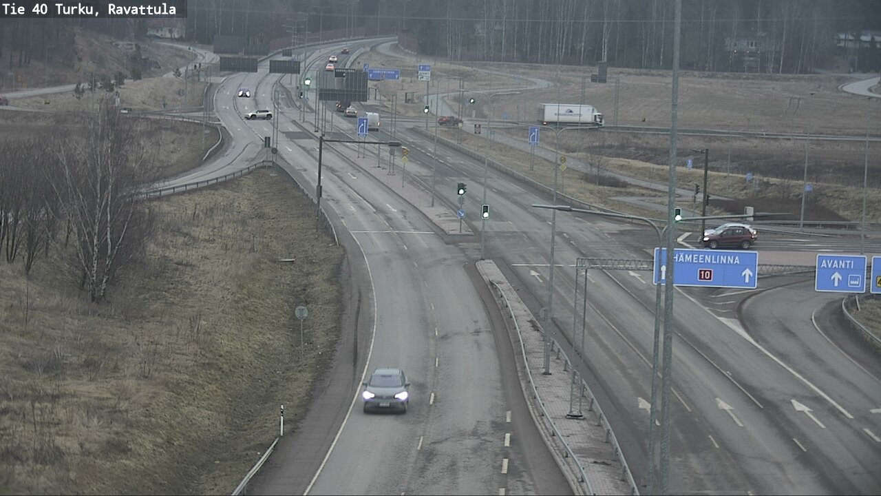 Weather Camera Image Väg 40 S:t Karins, Ravattula, Kaarina, Varsinais-Suomi