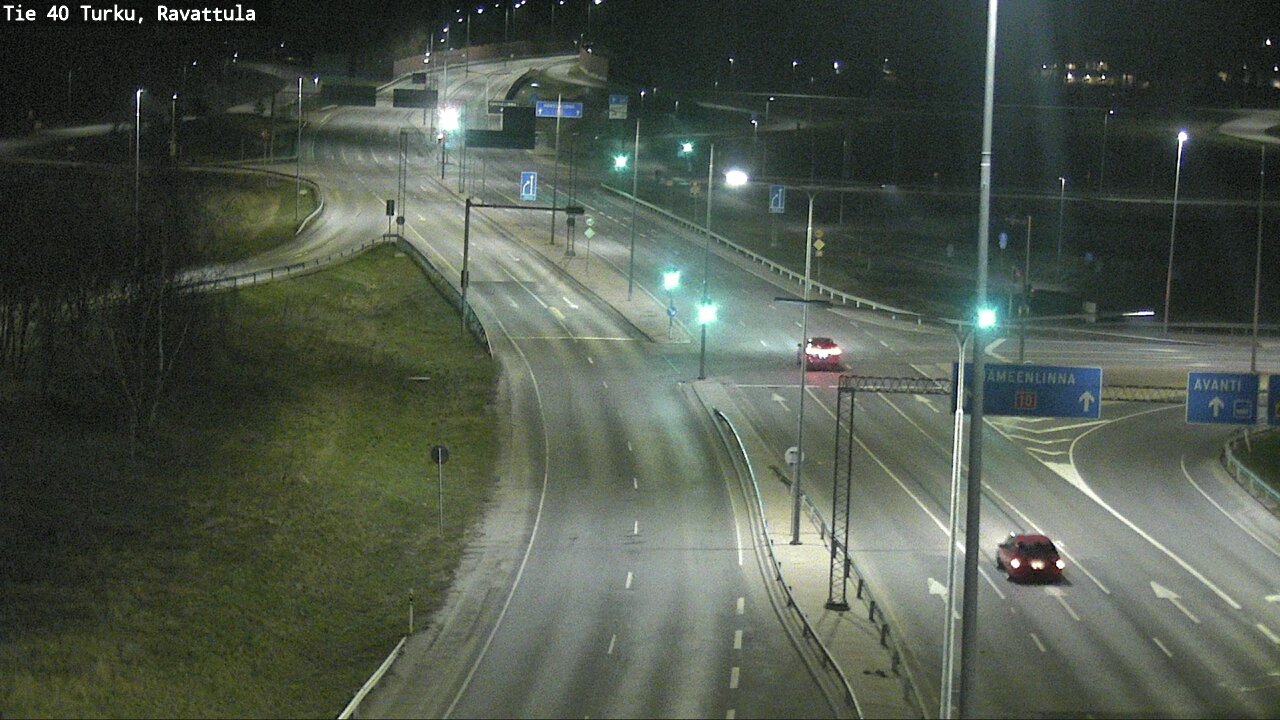 Weather Camera Image Road 40 Kaarina, Ravattula, Kaarina, Varsinais-Suomi