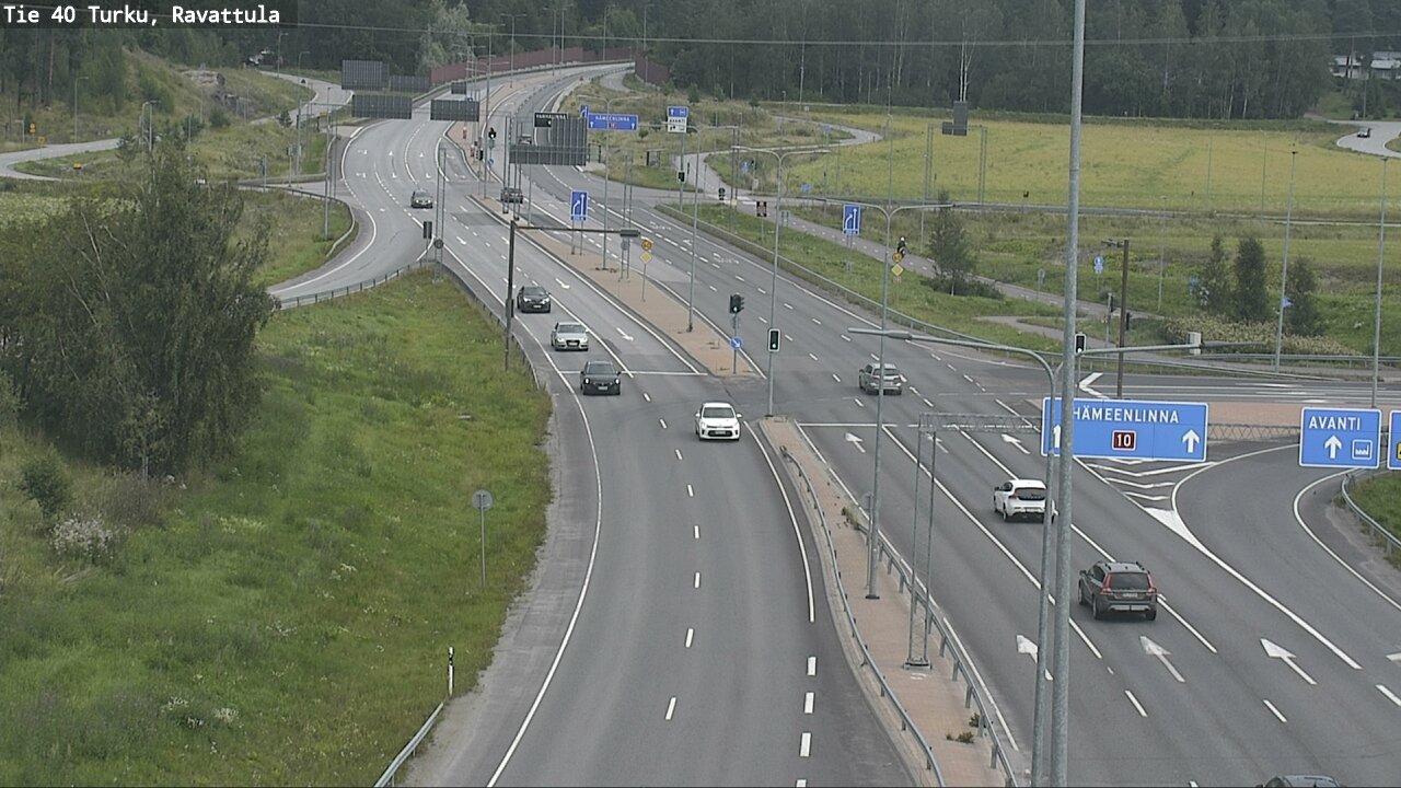 Weather Camera Image Road 40 Kaarina, Ravattula, Kaarina, Varsinais-Suomi