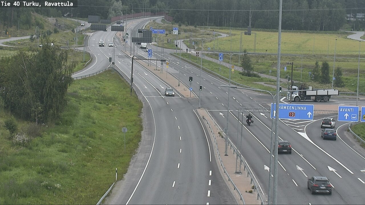 Weather Camera Image Road 40 Kaarina, Ravattula, Kaarina, Varsinais-Suomi