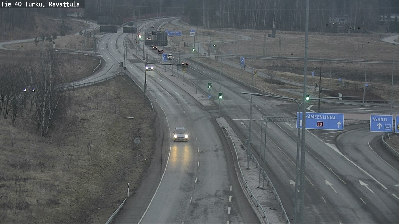 Weather Camera Image Väg 40 S:t Karins, Ravattula, Kaarina, Varsinais-Suomi