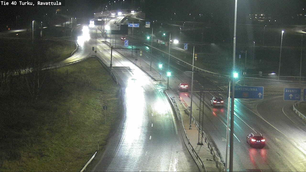 Weather Camera Image Väg 40 S:t Karins, Ravattula, Kaarina, Varsinais-Suomi