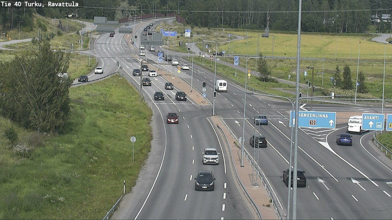 Weather Camera Image Road 40 Kaarina, Ravattula, Kaarina, Varsinais-Suomi