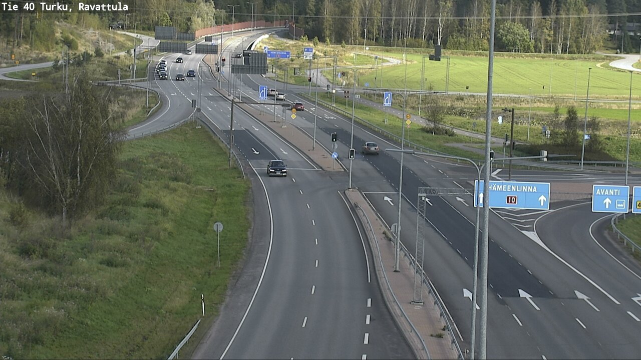 Weather Camera Image Väg 40 S:t Karins, Ravattula, Kaarina, Varsinais-Suomi