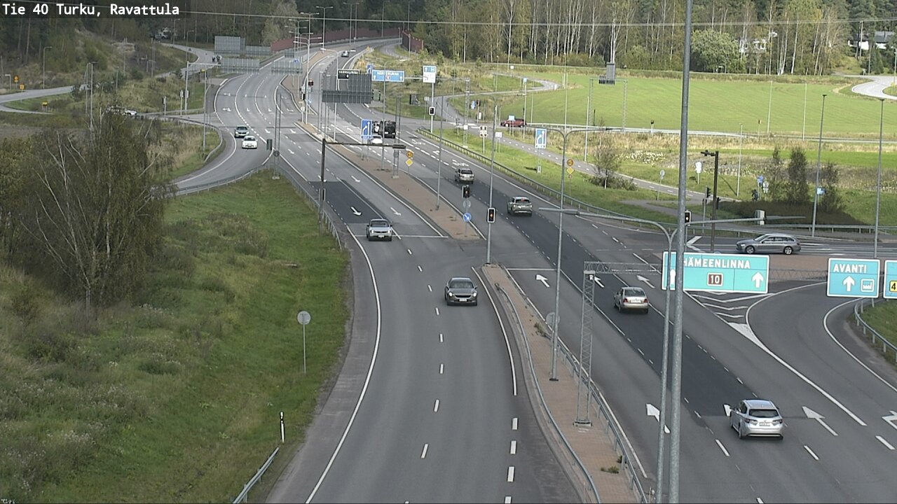 Weather Camera Image Väg 40 S:t Karins, Ravattula, Kaarina, Varsinais-Suomi