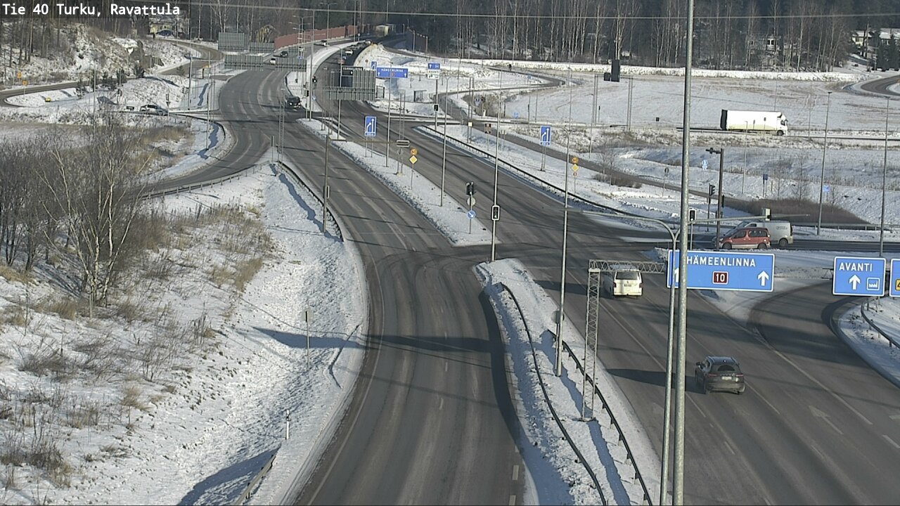 Weather Camera Image Road 40 Kaarina, Ravattula, Kaarina, Varsinais-Suomi