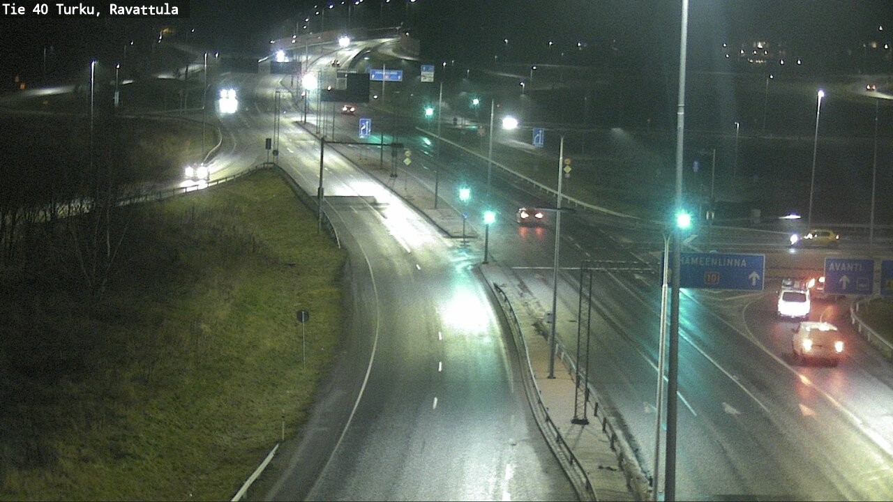 Weather Camera Image Väg 40 S:t Karins, Ravattula, Kaarina, Varsinais-Suomi