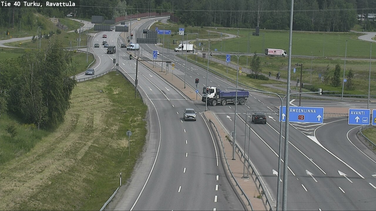 Weather Camera Image Väg 40 S:t Karins, Ravattula, Kaarina, Varsinais-Suomi