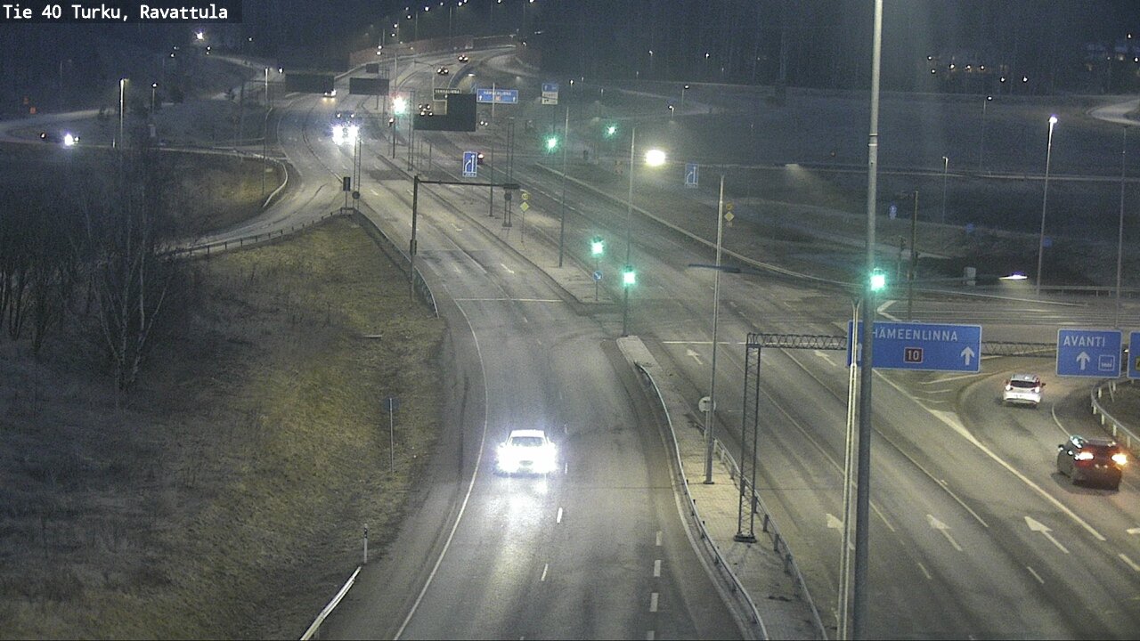 Weather Camera Image Väg 40 S:t Karins, Ravattula, Kaarina, Varsinais-Suomi