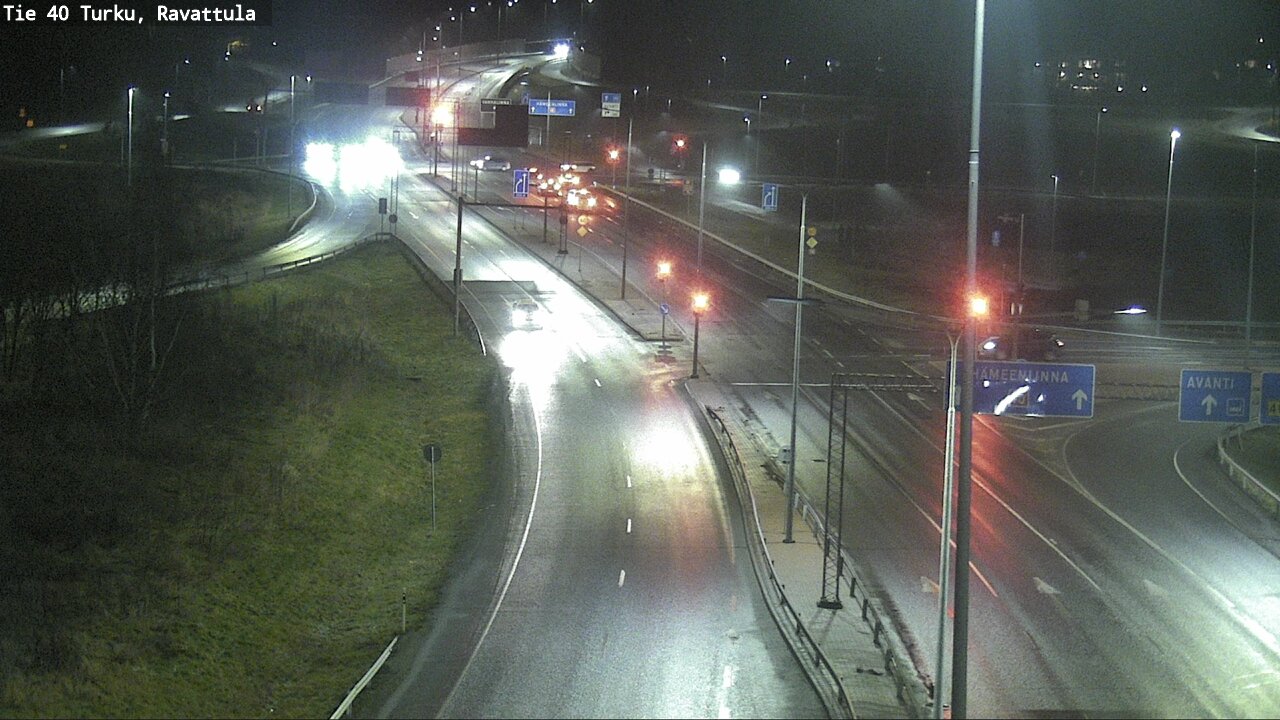 Weather Camera Image Väg 40 S:t Karins, Ravattula, Kaarina, Varsinais-Suomi