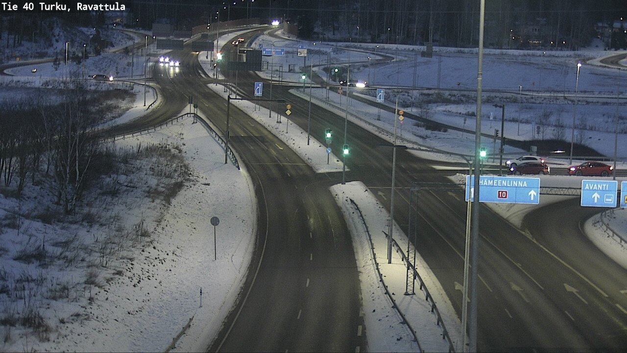 Weather Camera Image Väg 40 S:t Karins, Ravattula, Kaarina, Varsinais-Suomi