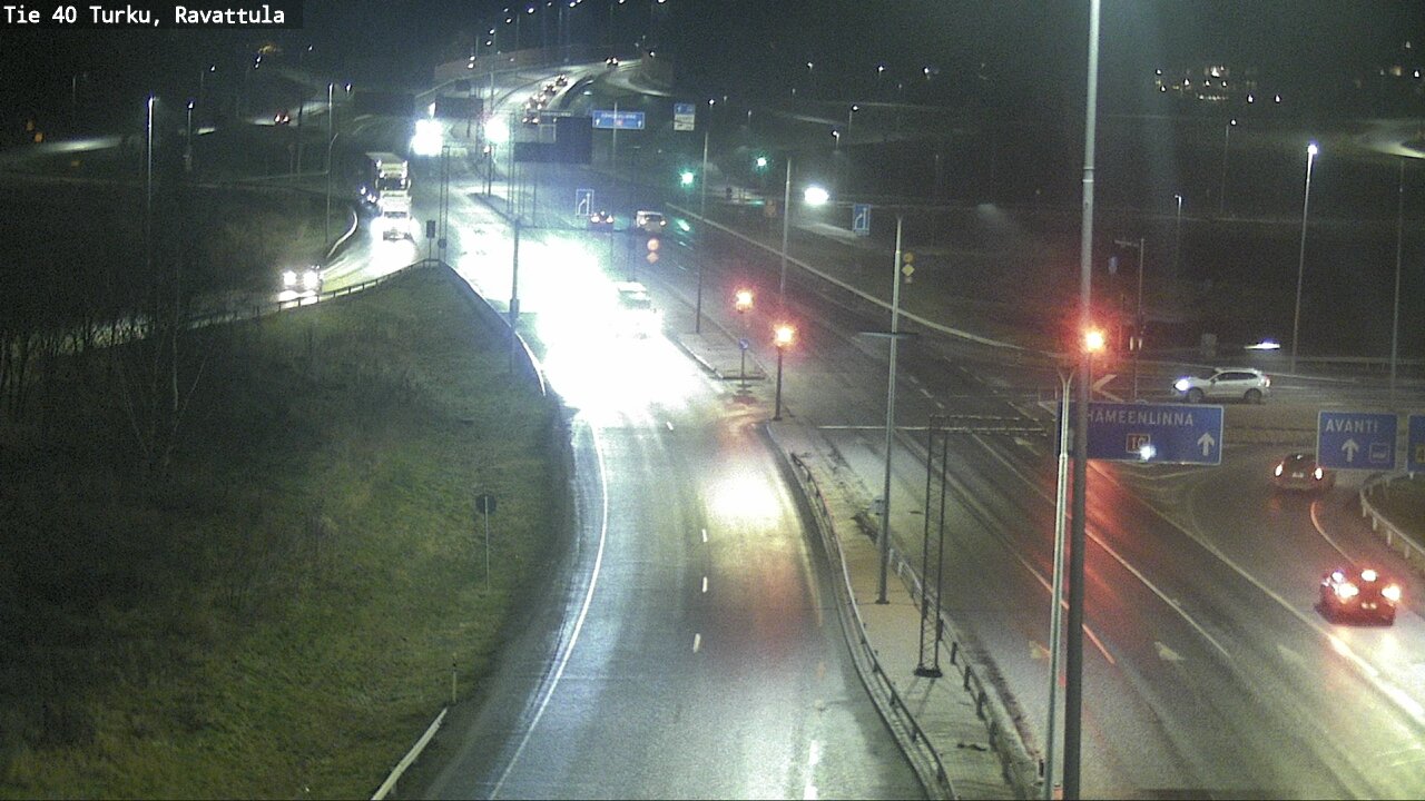 Weather Camera Image Väg 40 S:t Karins, Ravattula, Kaarina, Varsinais-Suomi