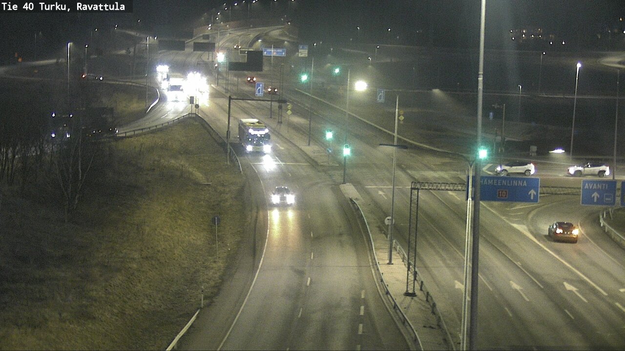 Weather Camera Image Väg 40 S:t Karins, Ravattula, Kaarina, Varsinais-Suomi