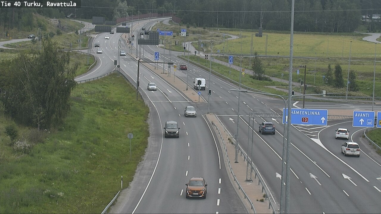 Weather Camera Image Road 40 Kaarina, Ravattula, Kaarina, Varsinais-Suomi
