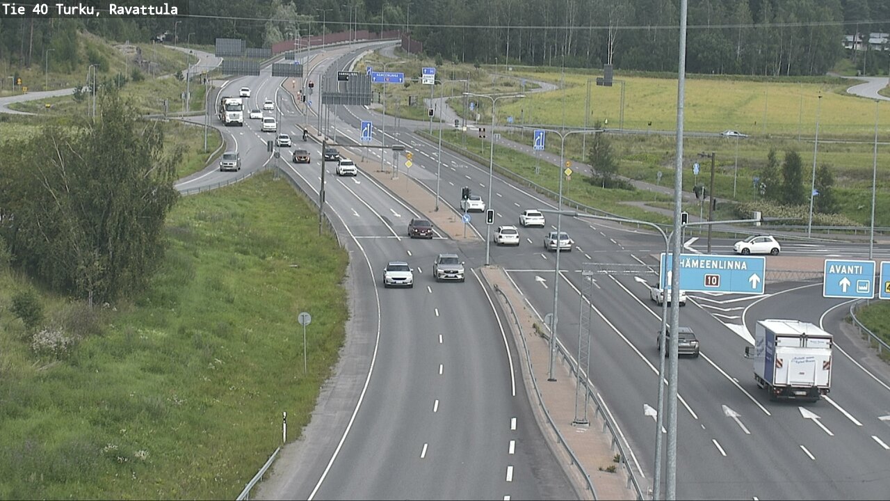 Weather Camera Image Road 40 Kaarina, Ravattula, Kaarina, Varsinais-Suomi