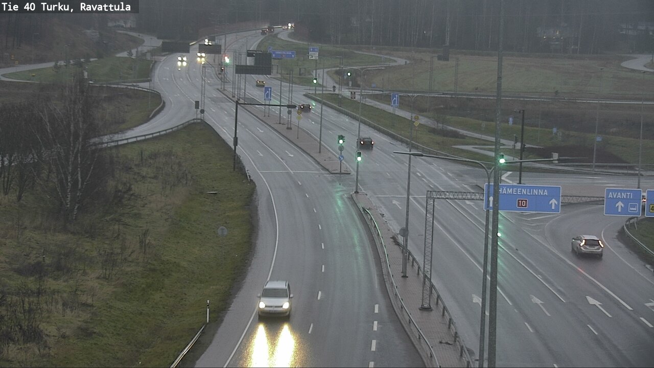 Weather Camera Image Väg 40 S:t Karins, Ravattula, Kaarina, Varsinais-Suomi