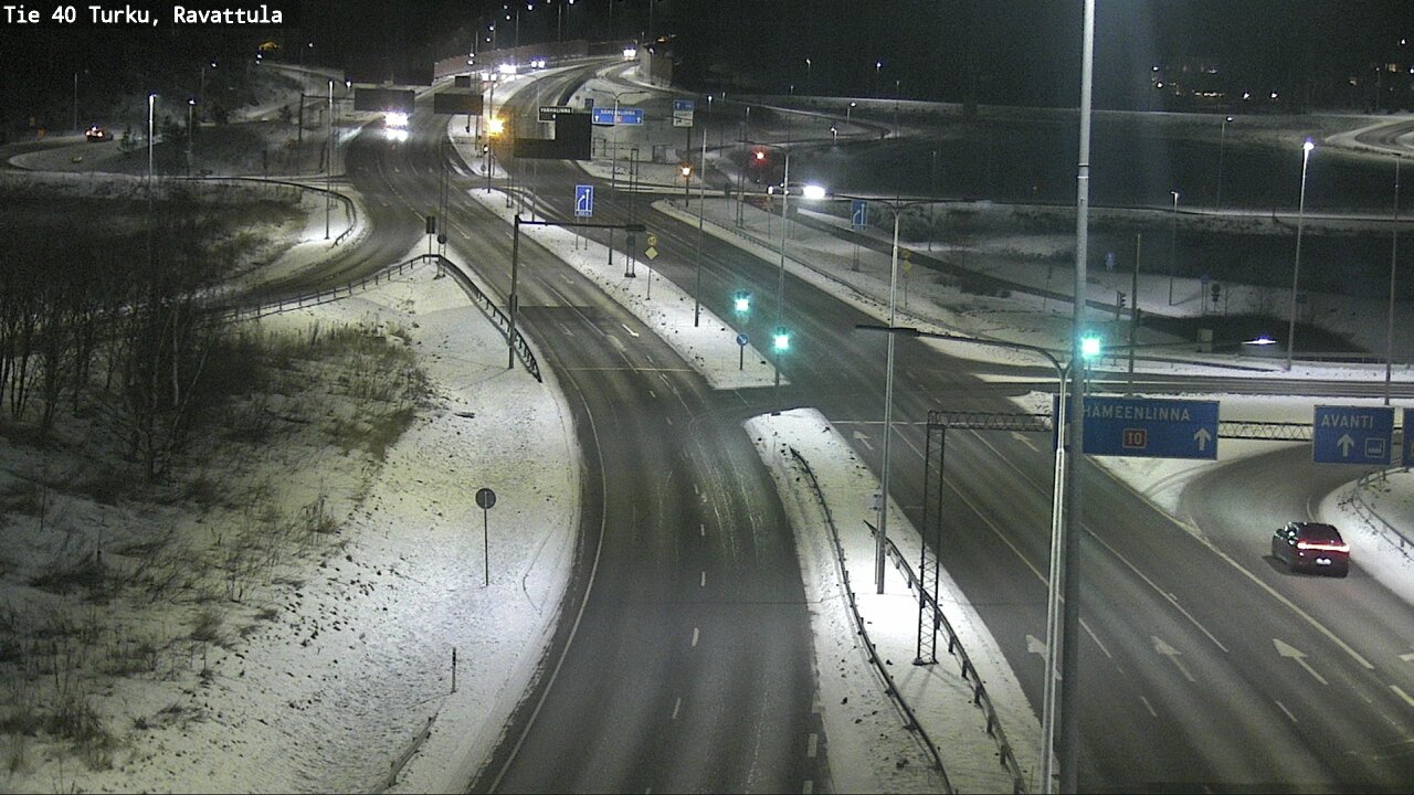 Weather Camera Image Väg 40 S:t Karins, Ravattula, Kaarina, Varsinais-Suomi