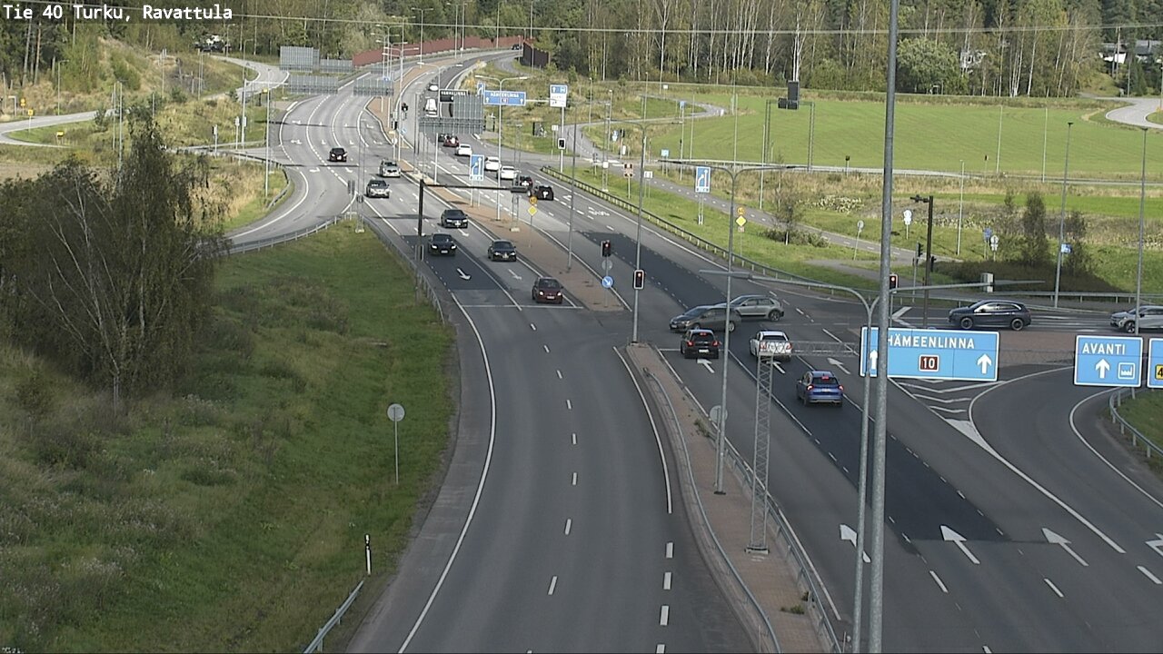 Weather Camera Image Väg 40 S:t Karins, Ravattula, Kaarina, Varsinais-Suomi