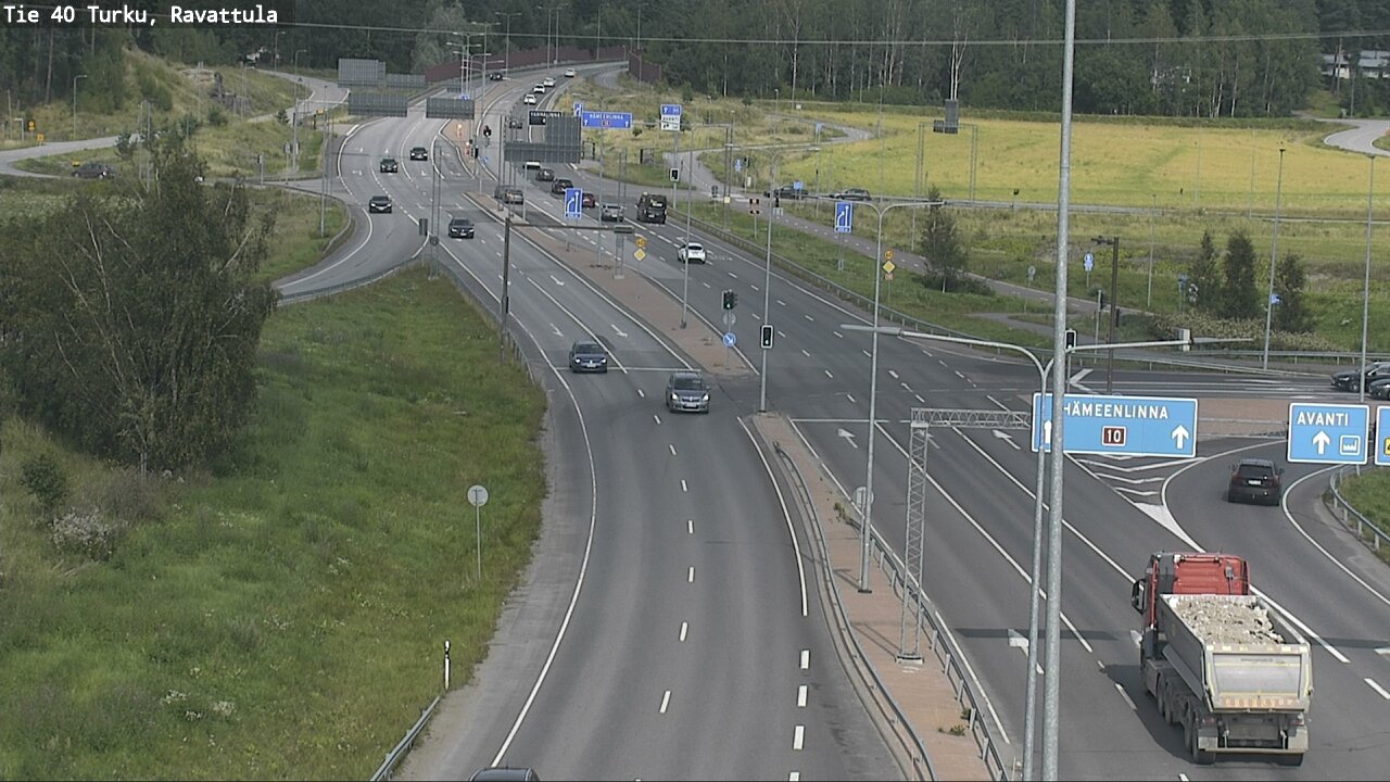 Weather Camera Image Road 40 Kaarina, Ravattula, Kaarina, Varsinais-Suomi