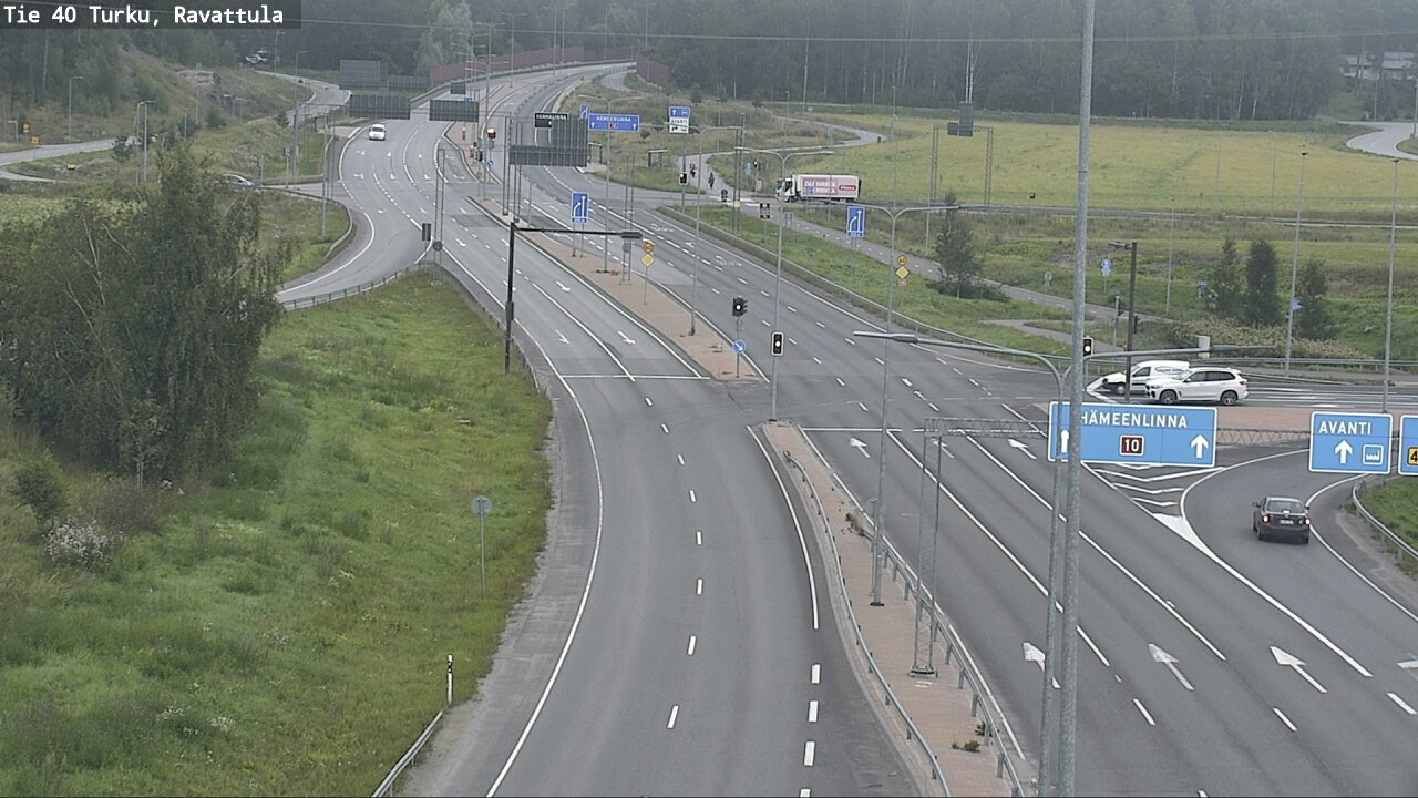 Weather Camera Image Road 40 Kaarina, Ravattula, Kaarina, Varsinais-Suomi