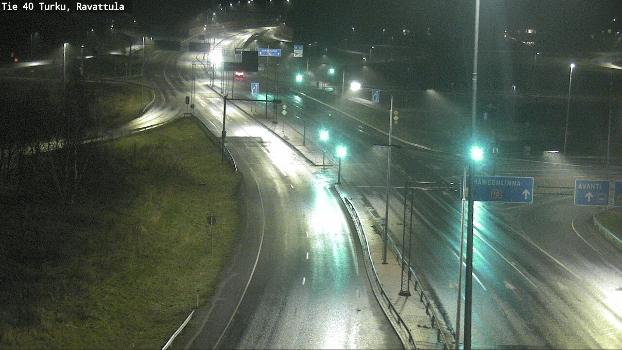 Weather Camera Image Väg 40 S:t Karins, Ravattula, Kaarina, Varsinais-Suomi
