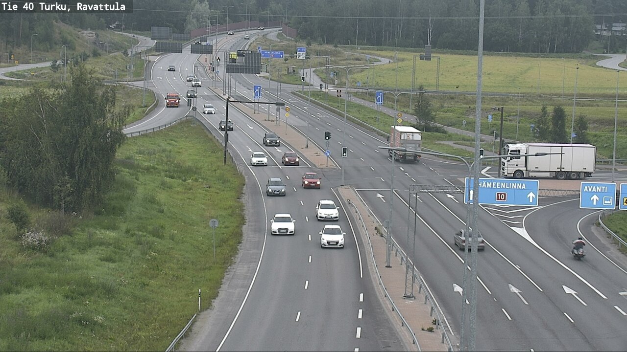 Weather Camera Image Road 40 Kaarina, Ravattula, Kaarina, Varsinais-Suomi