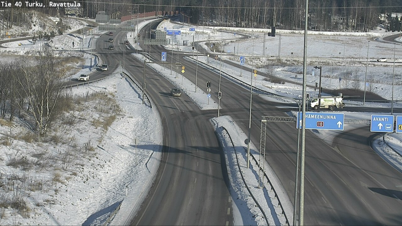 Weather Camera Image Road 40 Kaarina, Ravattula, Kaarina, Varsinais-Suomi