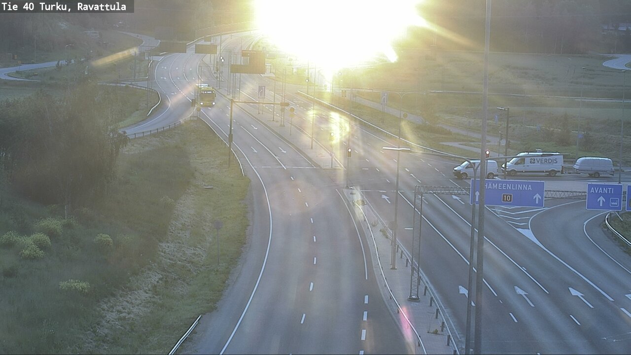 Weather Camera Image Road 40 Kaarina, Ravattula, Kaarina, Varsinais-Suomi