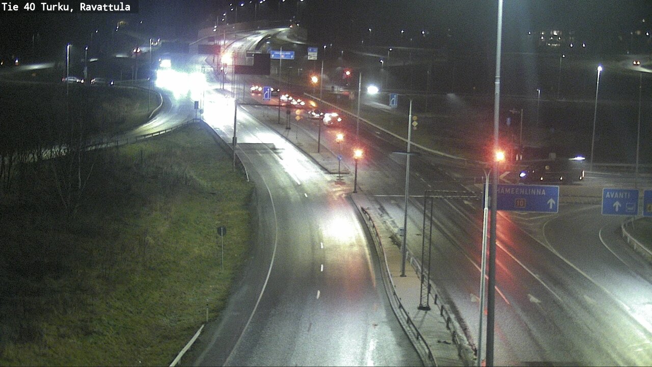 Weather Camera Image Väg 40 S:t Karins, Ravattula, Kaarina, Varsinais-Suomi