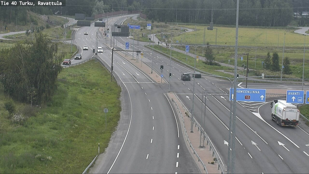 Weather Camera Image Road 40 Kaarina, Ravattula, Kaarina, Varsinais-Suomi