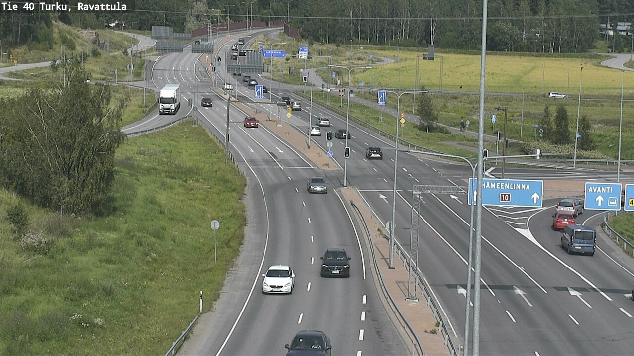 Weather Camera Image Road 40 Kaarina, Ravattula, Kaarina, Varsinais-Suomi