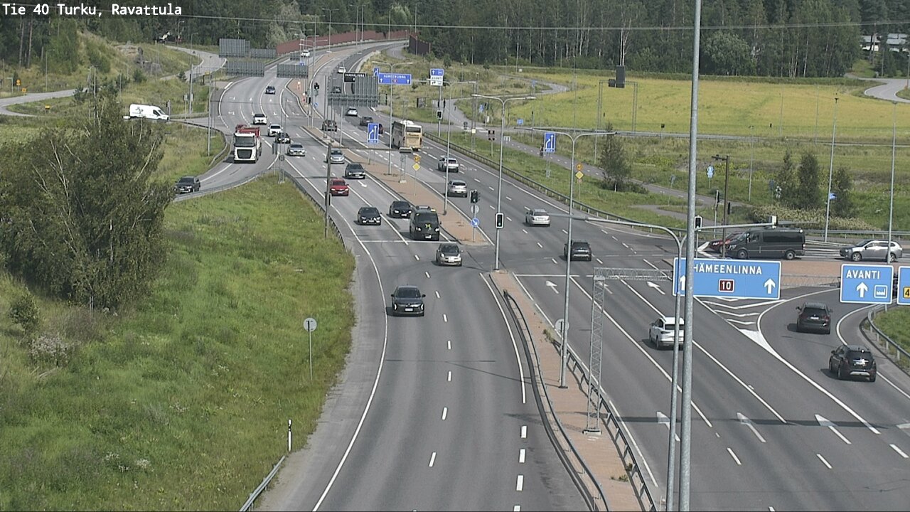 Weather Camera Image Road 40 Kaarina, Ravattula, Kaarina, Varsinais-Suomi