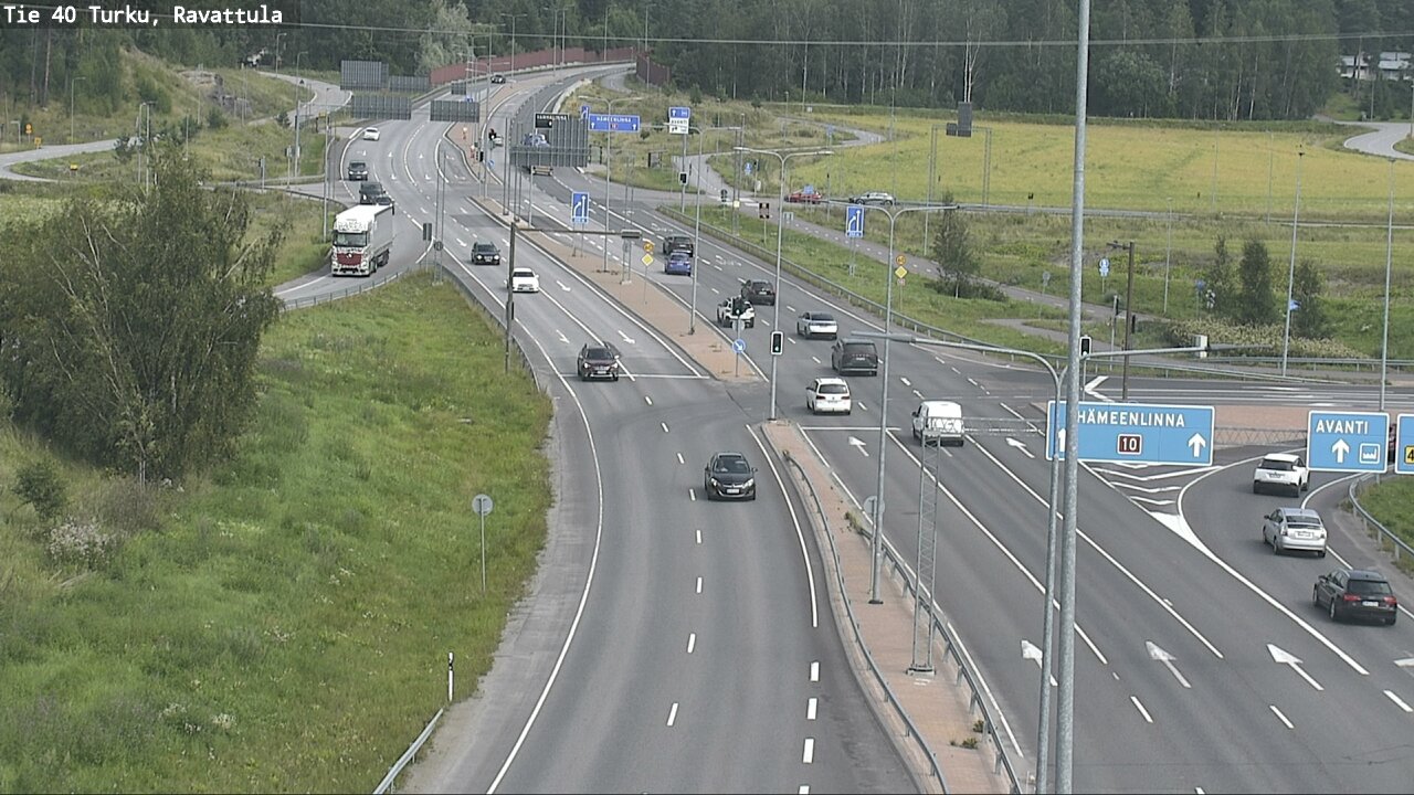 Weather Camera Image Road 40 Kaarina, Ravattula, Kaarina, Varsinais-Suomi