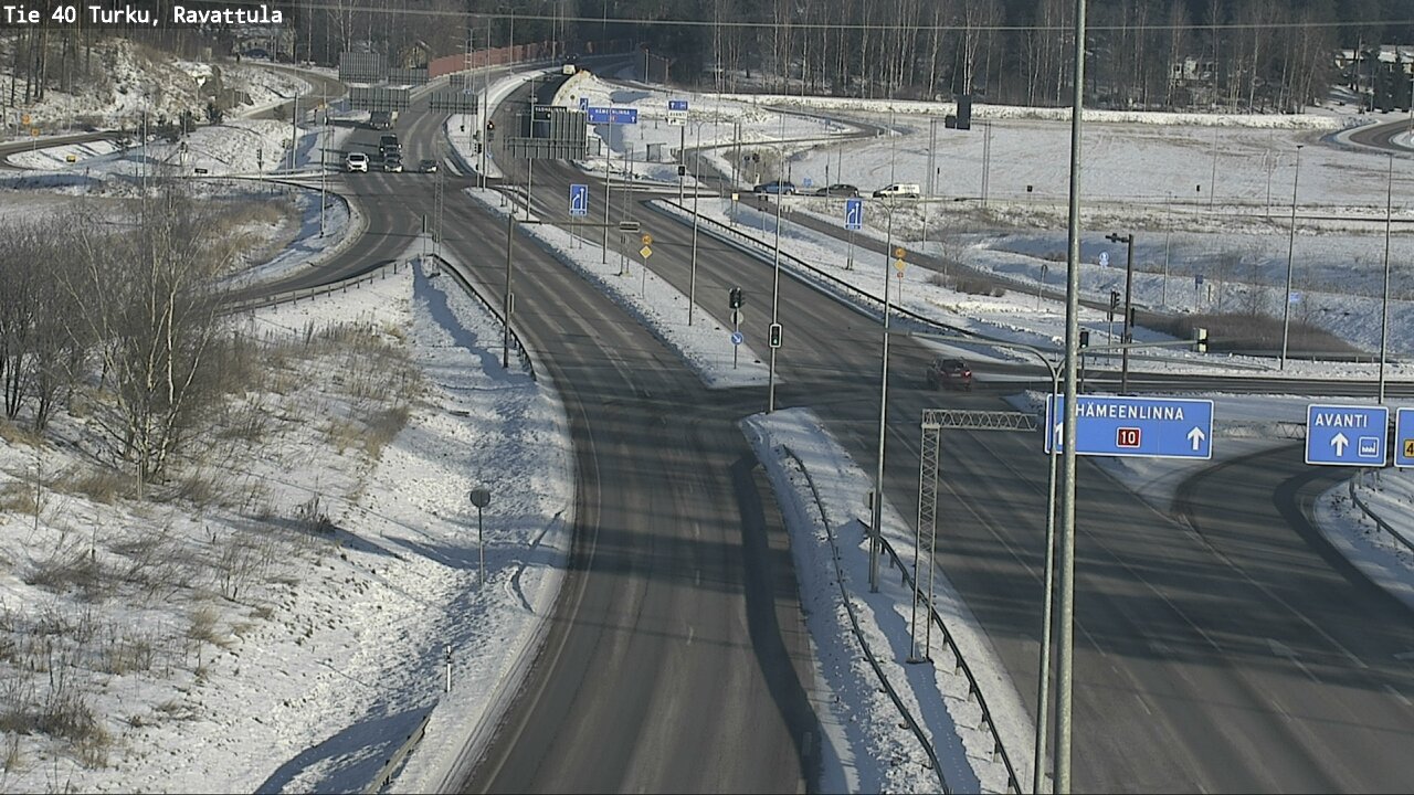 Weather Camera Image Road 40 Kaarina, Ravattula, Kaarina, Varsinais-Suomi