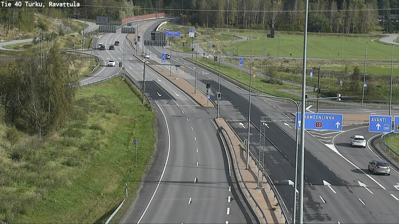 Weather Camera Image Väg 40 S:t Karins, Ravattula, Kaarina, Varsinais-Suomi