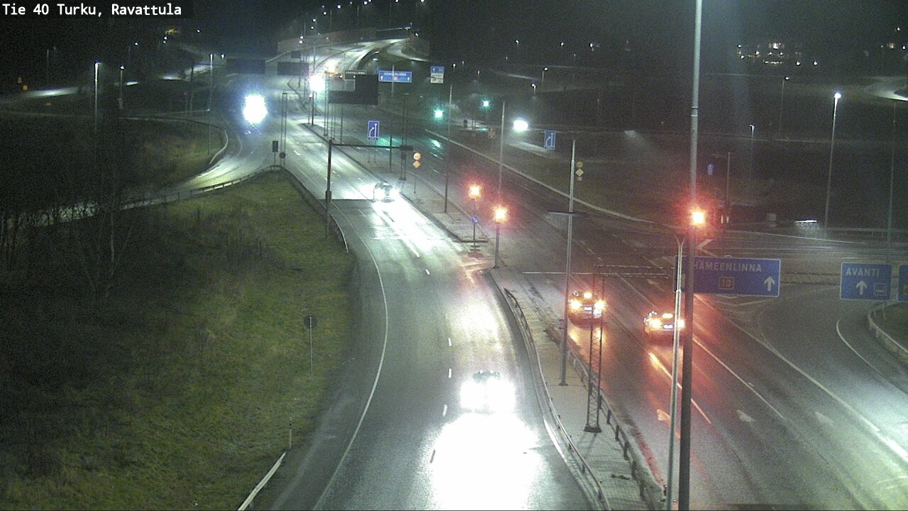 Weather Camera Image Väg 40 S:t Karins, Ravattula, Kaarina, Varsinais-Suomi