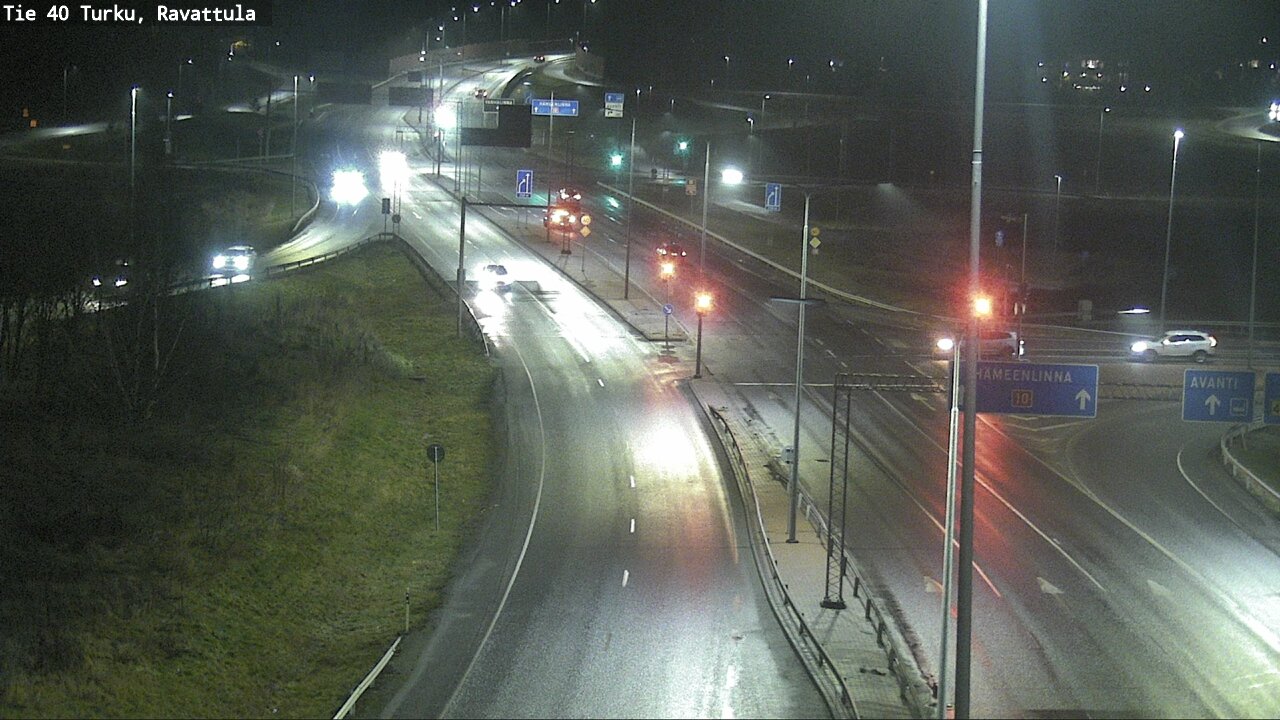 Weather Camera Image Väg 40 S:t Karins, Ravattula, Kaarina, Varsinais-Suomi